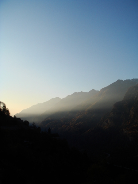 Morgenstimmung im Tessin