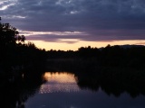 Spieglung im Fluss